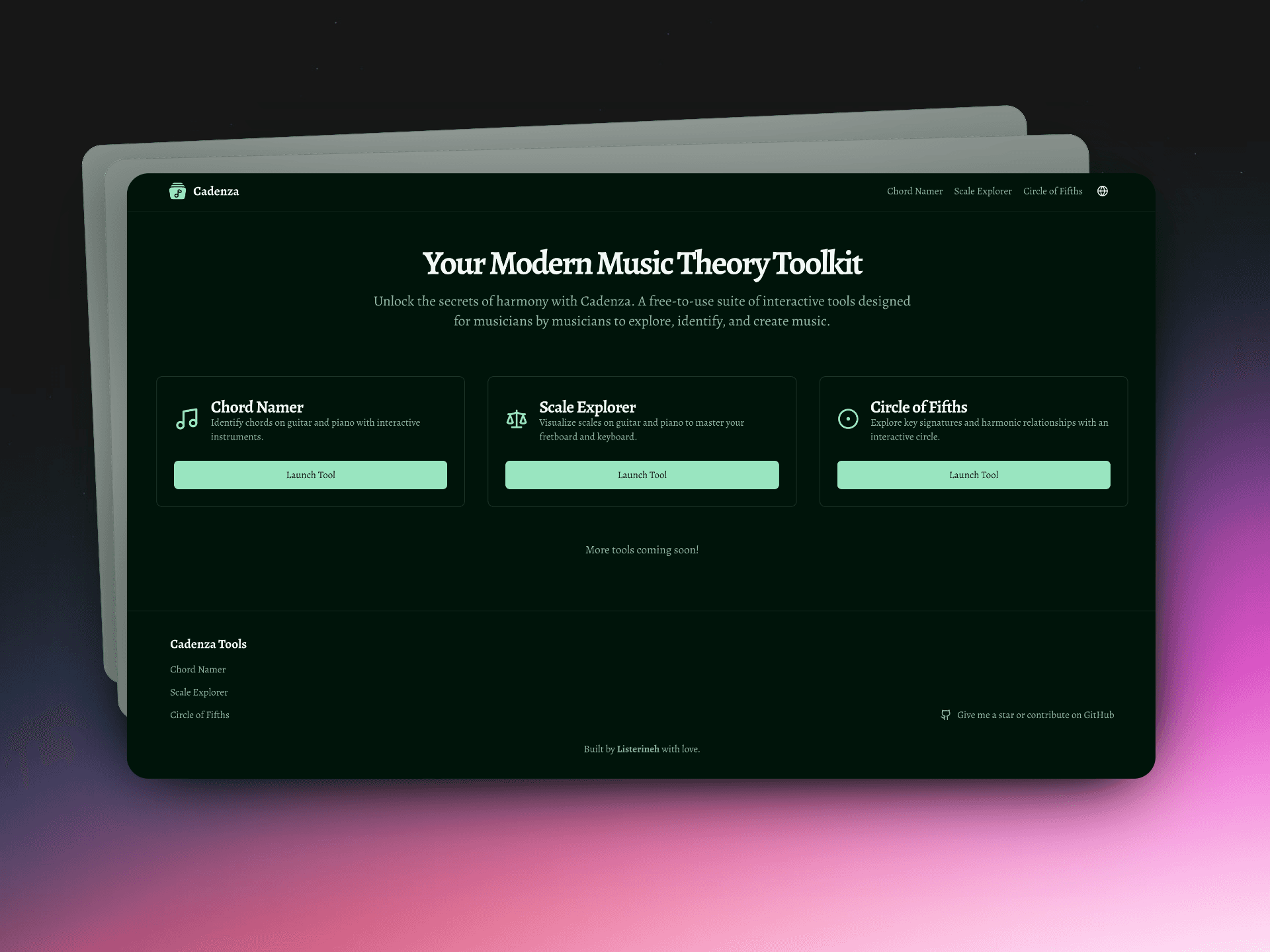 Cadenza App